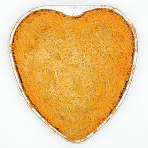 The Knafeh Queen of Hearts - Heart Shaped Pie